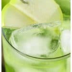 Irish Sour Apple Cocktail Recipe perfect for St. Patricks Day Parties! This green cocktail recipe is so easy to make. Celebrate St. Paddys in style!