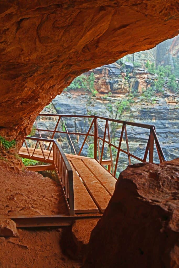 Guide to 13 great Hikes in Zion National Park in Utah! Hikes highlighted include Angels Landing, The Narrows, and Emerald Pools. #zionnationalpark #hikes #narrows #angelslanding #emeraldpools