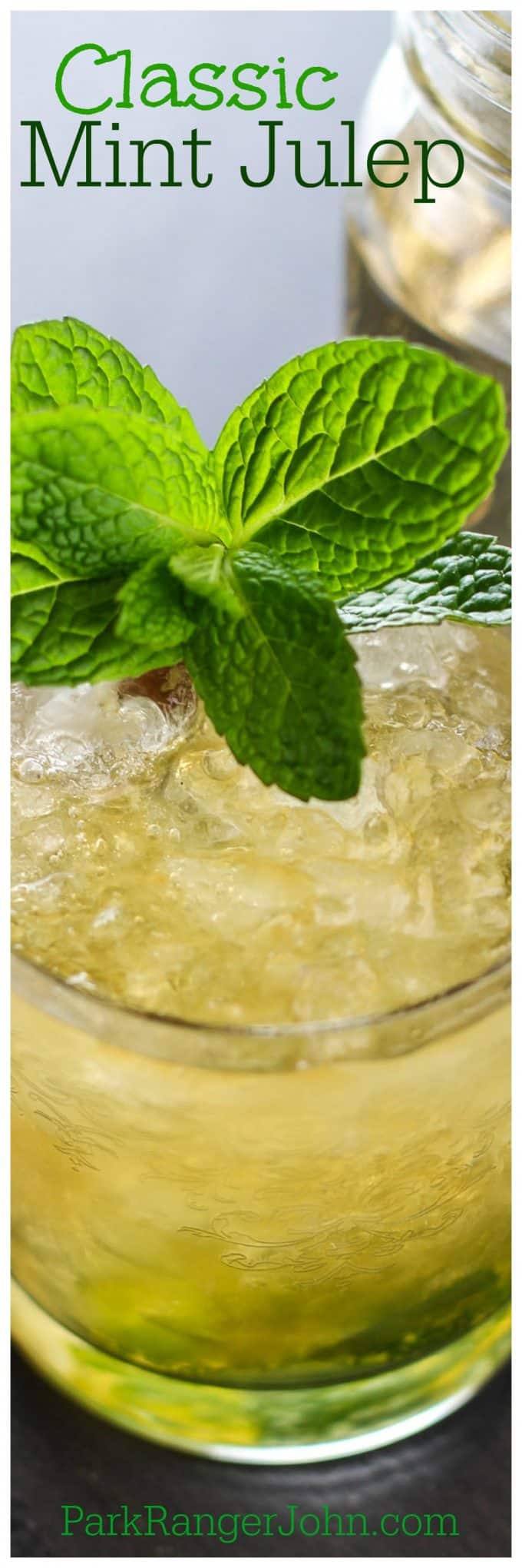 How to make the Best Easy Classic Mint Julep Cocktail Recipe perfect for the Kentucky Derby or any spring/summer day.