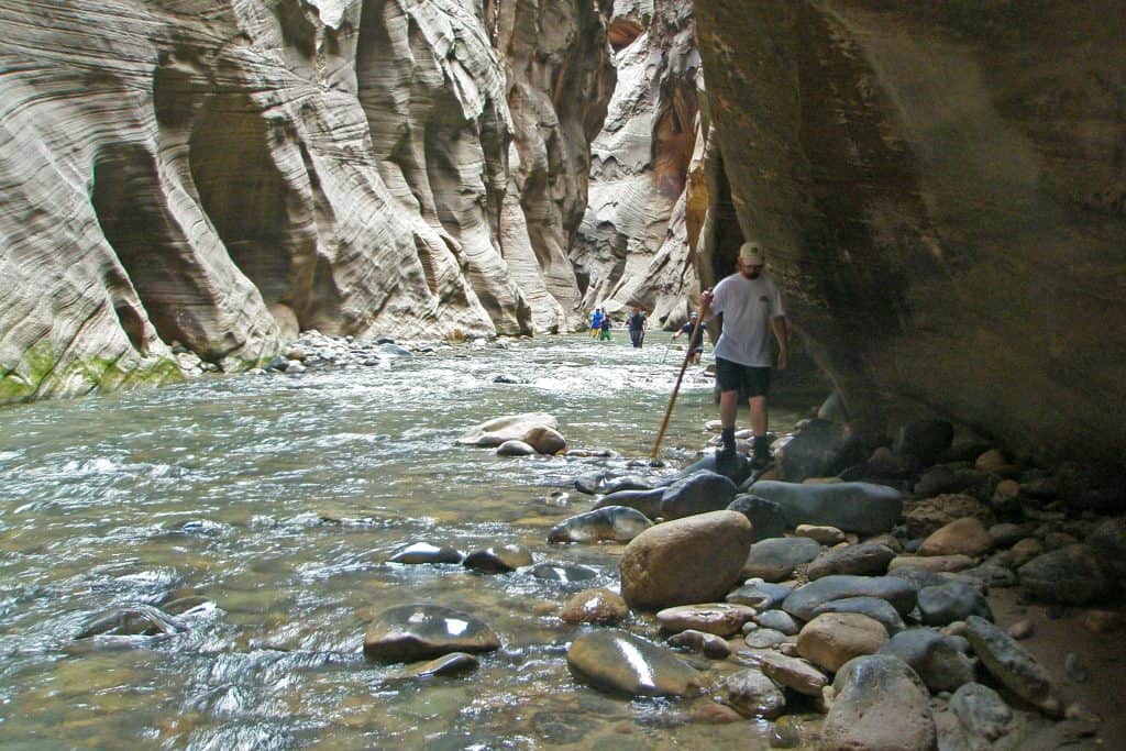 Guide to 13 great Hikes in Zion National Park in Utah! Hikes highlighted include Angels Landing, The Narrows, and Emerald Pools. #zionnationalpark #hikes #narrows #angelslanding #emeraldpools