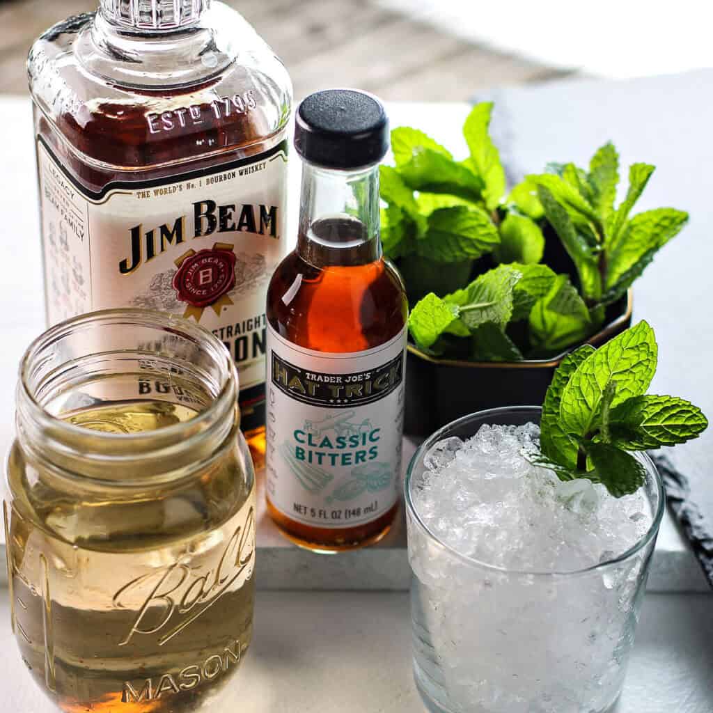 Mint Julep Ingredients