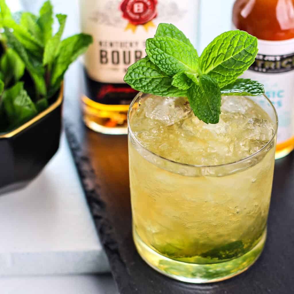 Mint Julep with Kentucky Bourbon