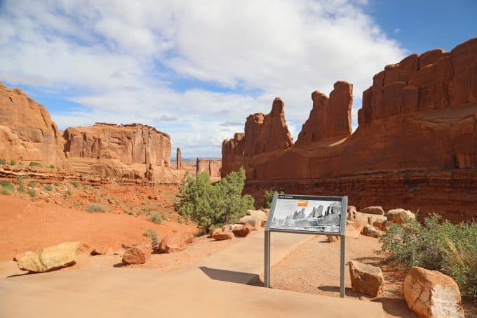 Park Avenue Hike in Arches National Park