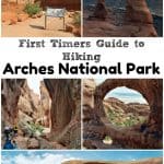 first timers guide to hiking Arches National Park