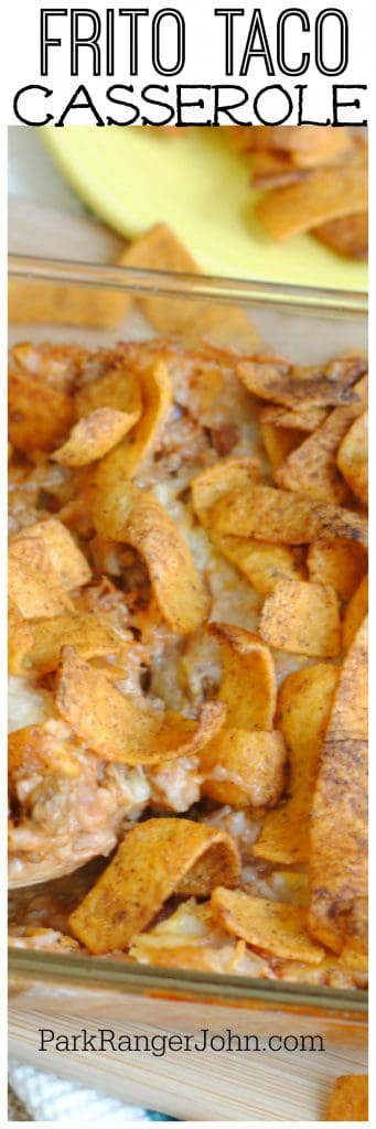 Frito Taco Casserole Recipe that is easy to make and perfect for family dinners