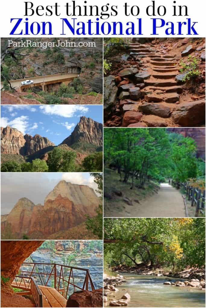 Things to do in Zion National Park | Park Ranger John