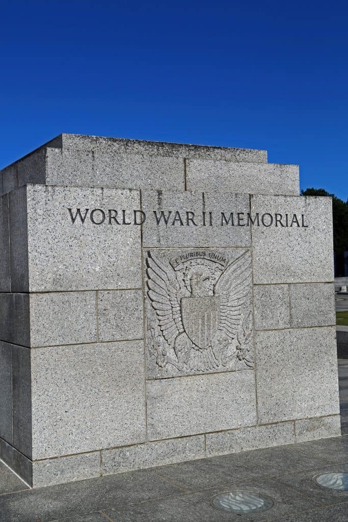 World War 2 Memorial, Washington DC