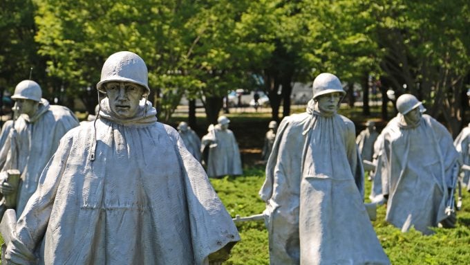 Korean War Memorial Washington DC