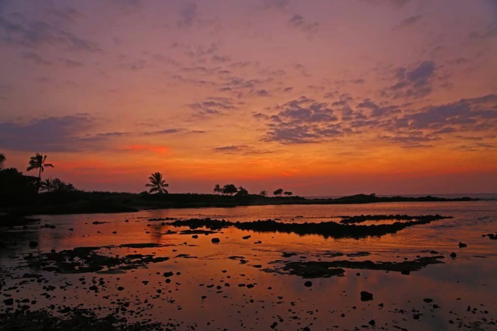 Kaloko-Honokohau National Historic Park is located just north of Kona Hawaii. It's a great location to see Green Sea Turtles, go bird watching, watch sunsets, go hiking, learn about traditional Hawaiian fishing and visit the parks visitor center.