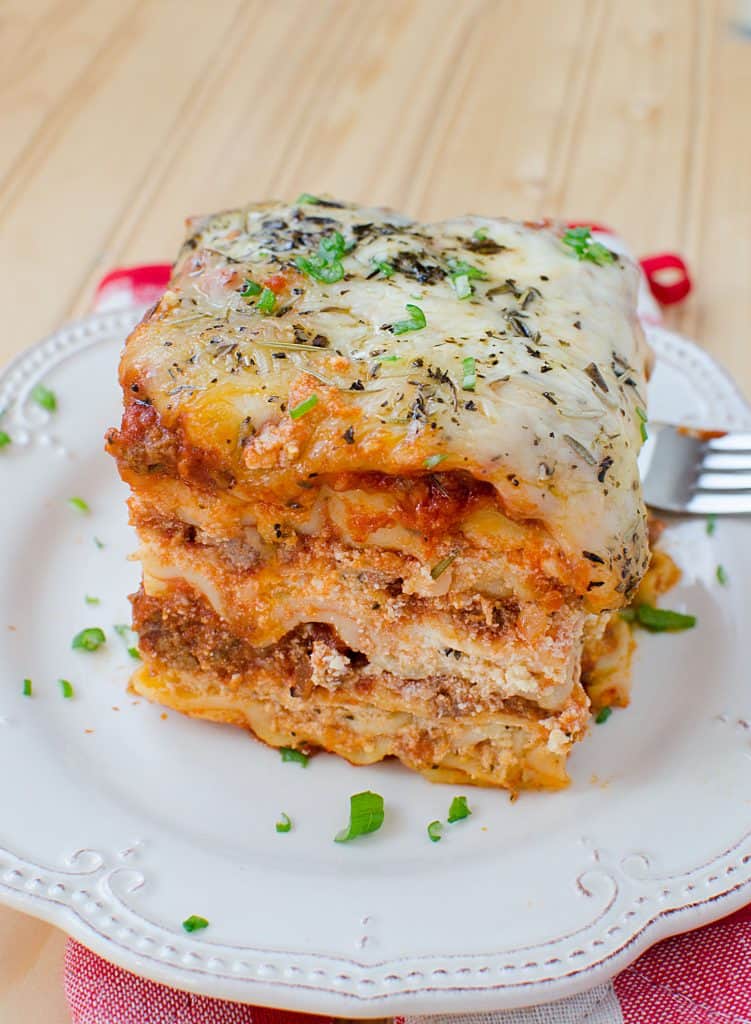 Easy Slow Cooker Crock Pot Beef Lasagna Recipe Park