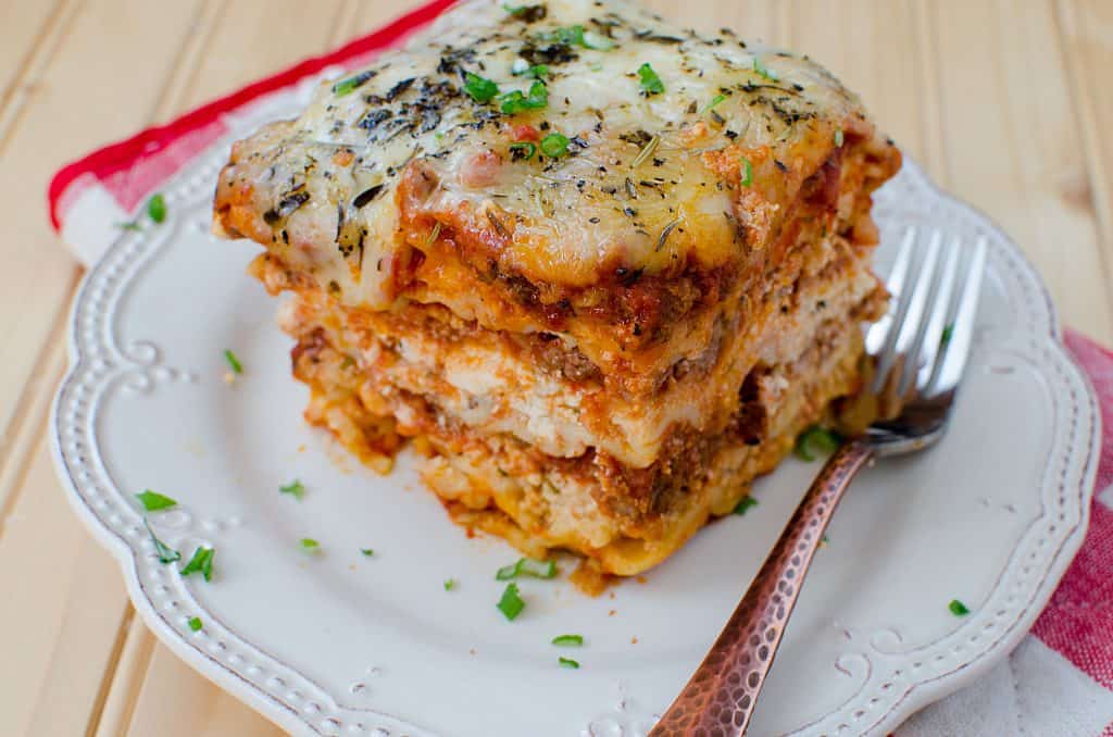 Easy Slow Cooker Crock Pot Beef Lasagna Recipe - Park Ranger John