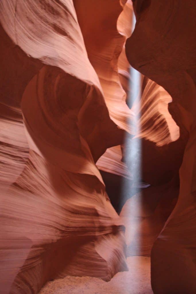 Exploring Upper Antelope Canyon in Arizona! Get the inside scoop on tours, history and photography advice with stunning pictures #antelopecanyon #upperantelopecanyon #pagearizona #arizona