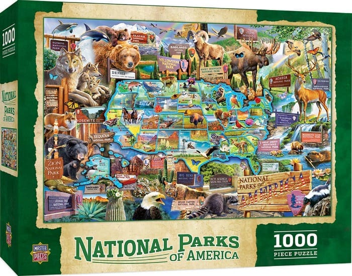 picture of a National Parks of America puzzle