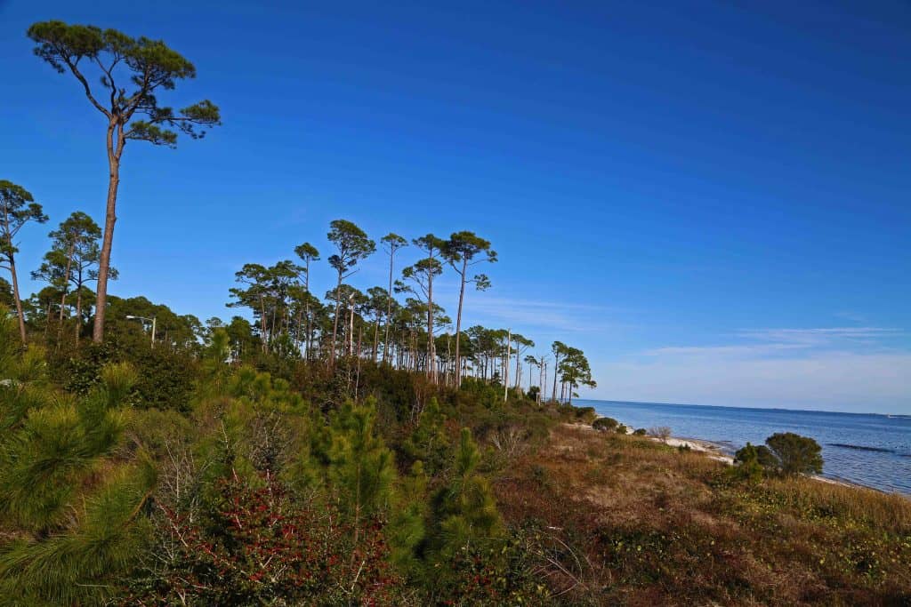 Things to do at Gulf Islands National Seashore in Florida include watching sunsets, explore forts, spend time at the beach, hiking, and fishing. #gulfIslands #gulfshores #nationalparks #pensacola