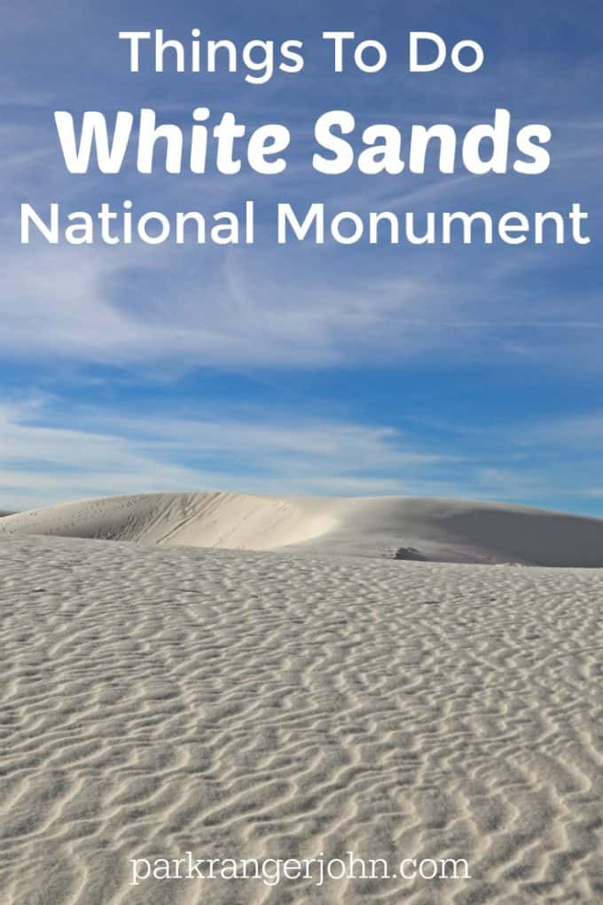 Things To Do White Sands National Monument New Mexico include sand sledding, driving dunes drive, photography and more! #whitesands #nationalmonument #newmexico #photography