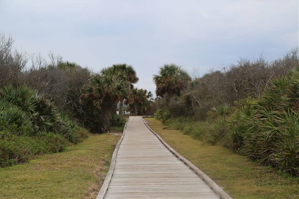 Turtle Mound Trail Canaveral National Seashore