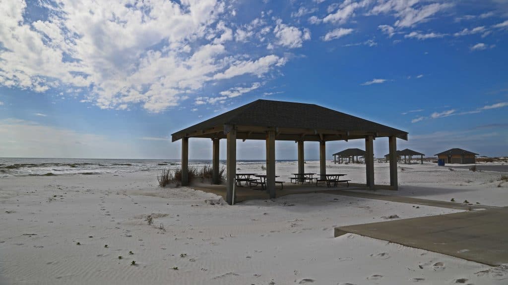 Things to do at Gulf Islands National Seashore in Florida include watching sunsets, explore forts, spend time at the beach, hiking, and fishing. #gulfIslands #gulfshores #nationalparks #pensacola