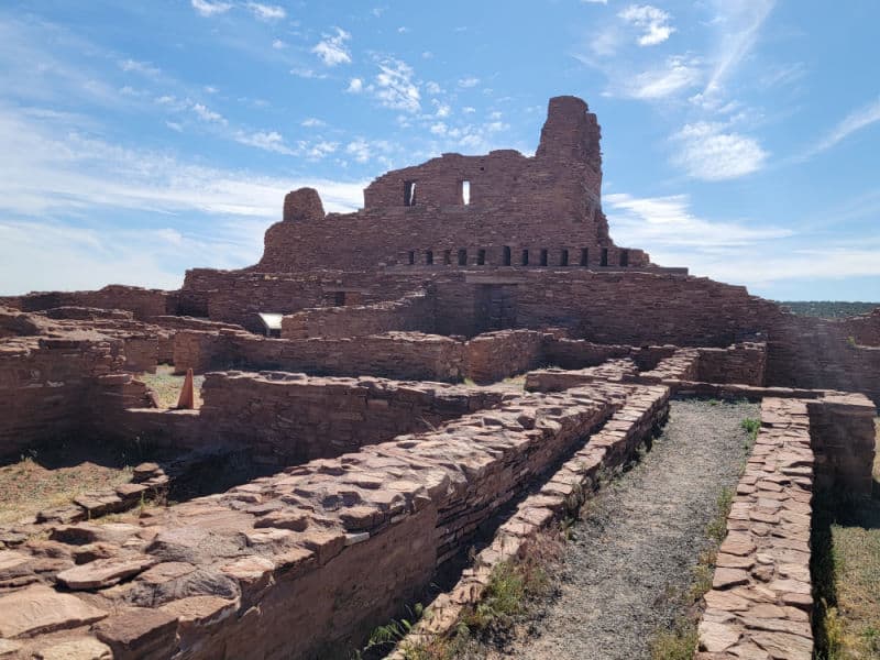 Historic Abo Ruins in Salinas Pueblo Missions National Monument, New Mexico