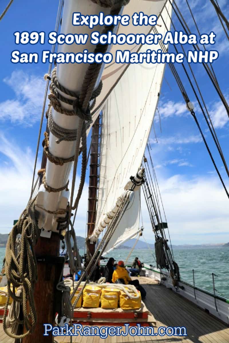 Exploring the 1891 Scow Schooner at Alma at San Francisco Maritime NHP