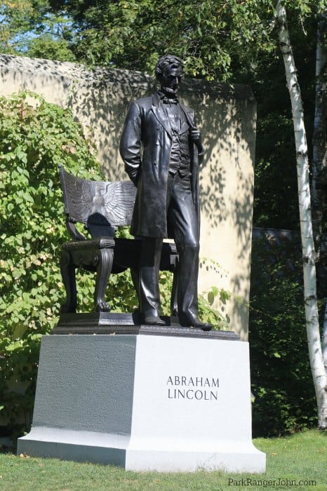 Abraham Lincoln Statue in Saint Gaudens National Historical Park
