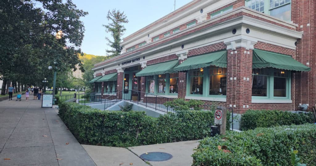 Superior Bathhouse Brewery in Hot Springs National Park Arkansas USA