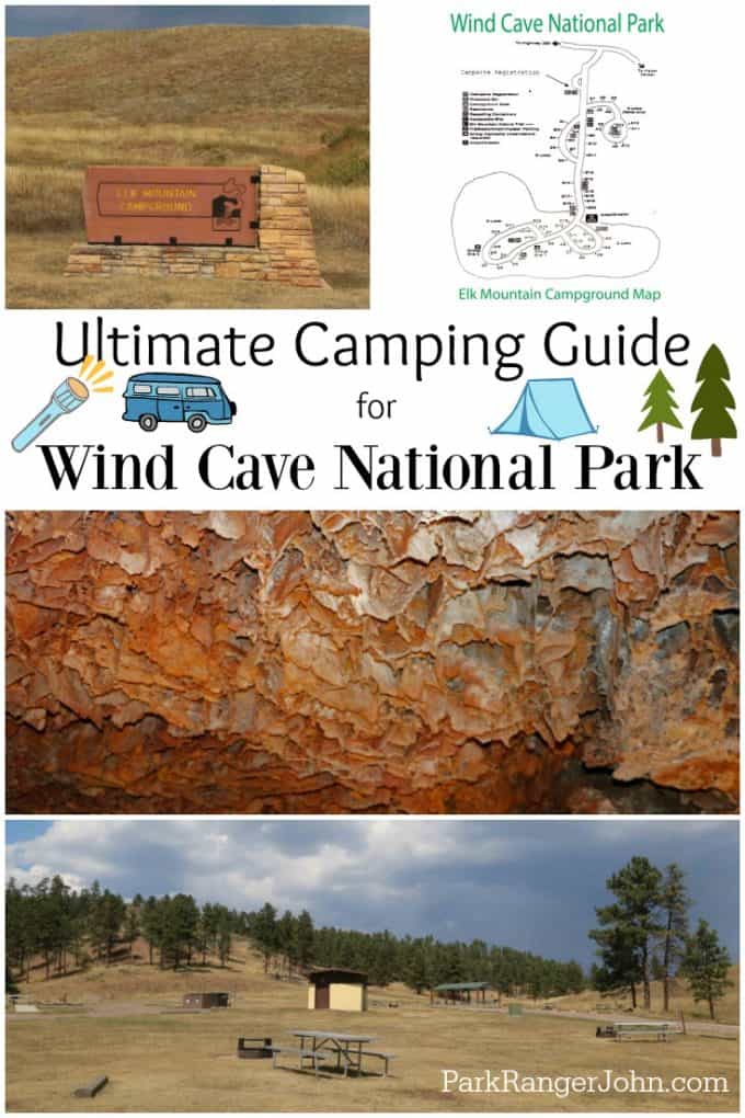 Wind Cave National Park is located in the Black Hills of South Dakota. The parks only established campground is the Elm Mountain Campground #WindCave #NationalPark #ElkMountain #SouthDakota