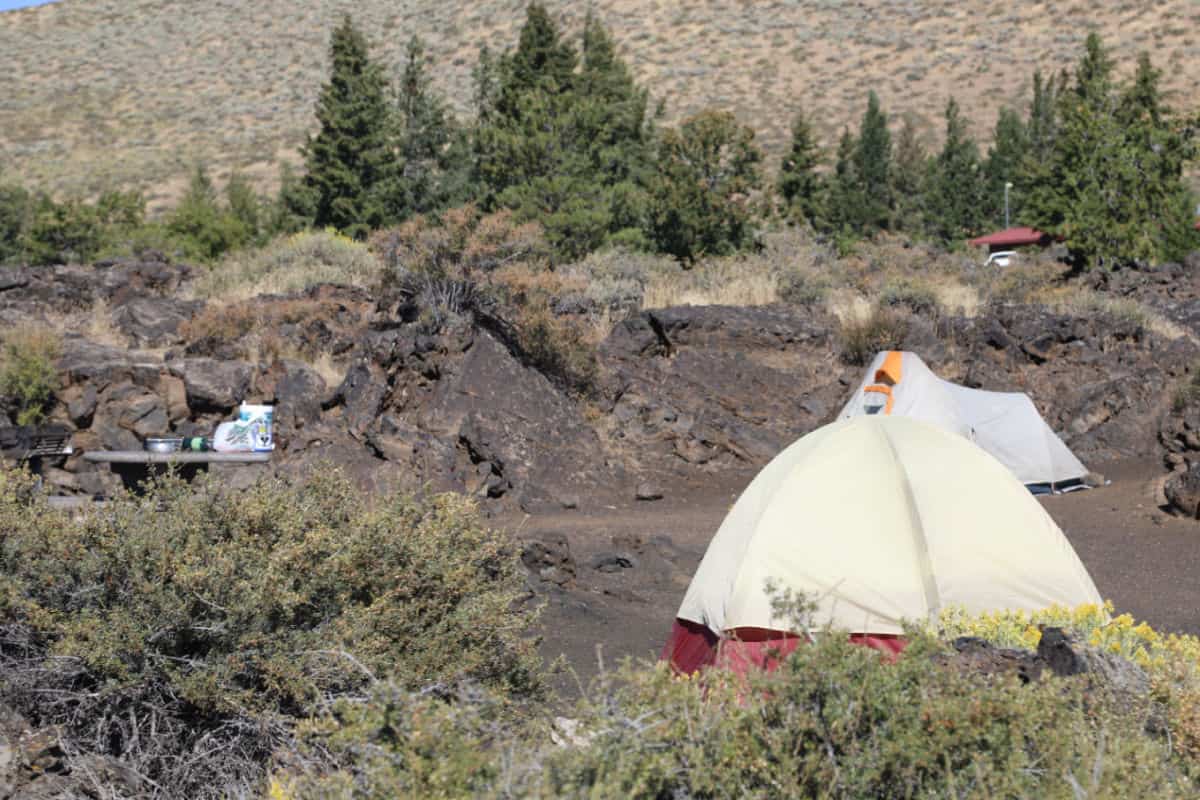 Campsite 11 Lava Flow Campground Craters of the Moon National Monument