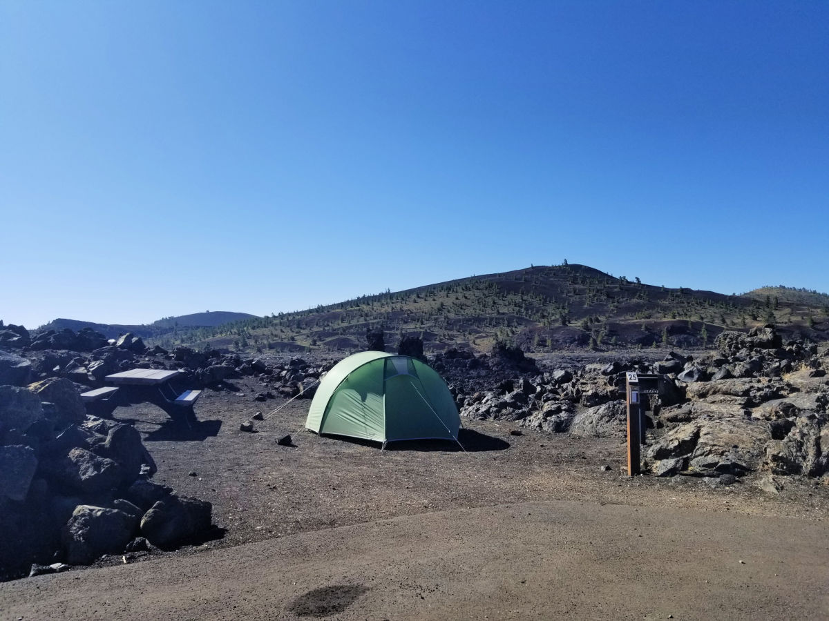 Campsite 25 Lava Flow Campground Craters of the Moon National Monument