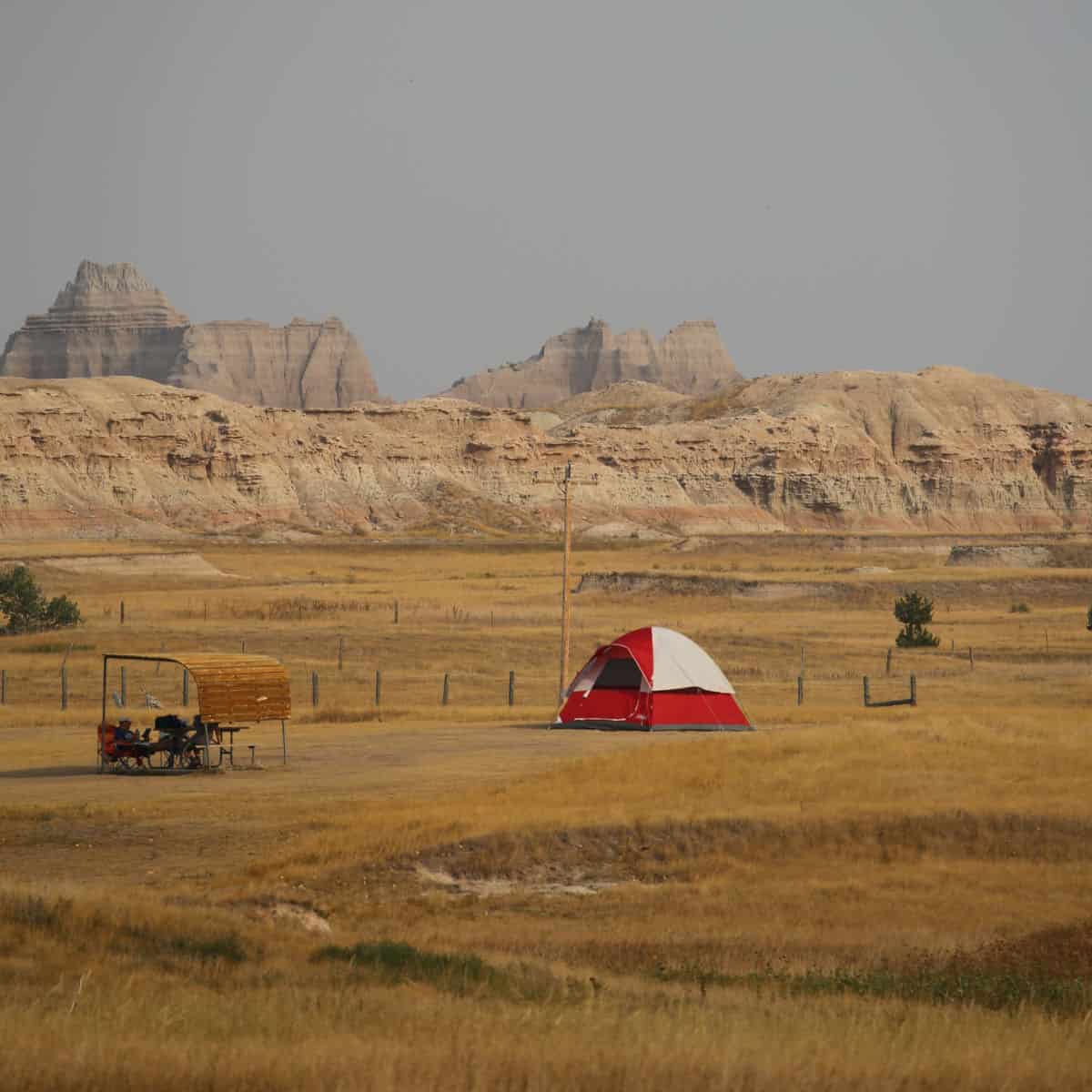 Cedar Pass Campground Badlands National Park South Dakota