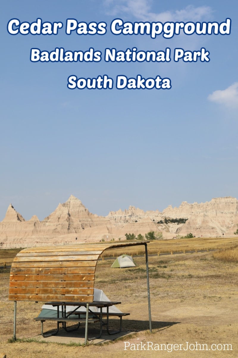 Cedar Pass Campground Badlands National Park South Dakota