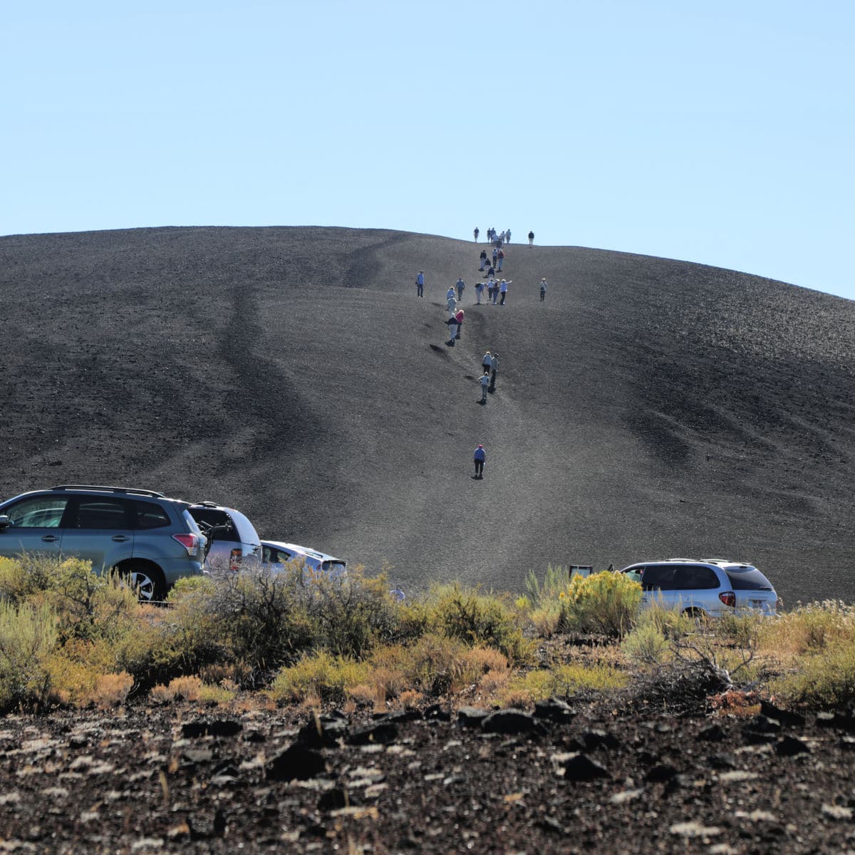 Cinder Cone Trail at Craters of the Moon National Monument