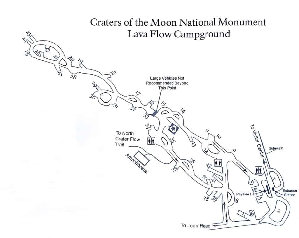 Craters of the Moon ultimate camping guise is for anyone planning a camping trip to Craters of the Moon Lava Flow Campground #cratersofthemoon $#idaho #nationalpark #monument