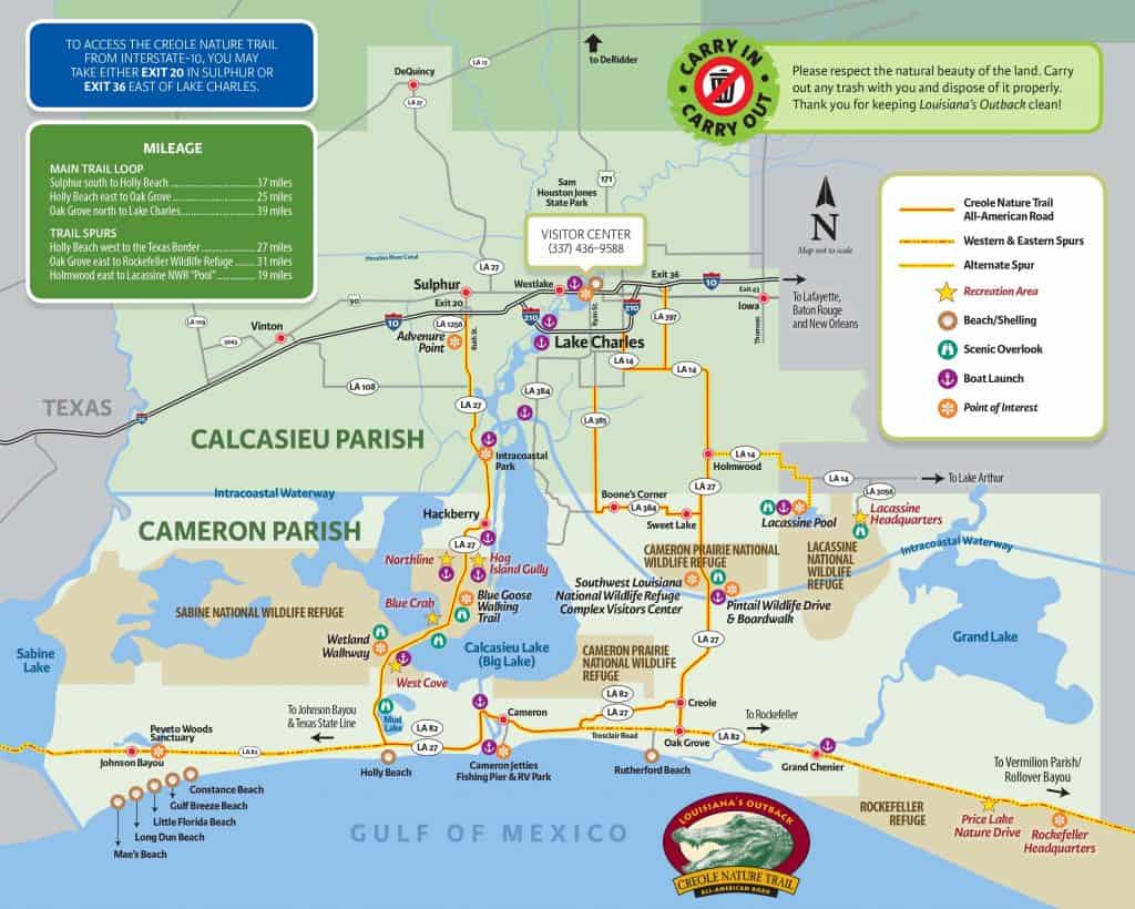 The ultimate guide to exploring the Creole Nature Trail in Southwest Louisiana #creolenaturetrail #louisiana #Louisianaoutback