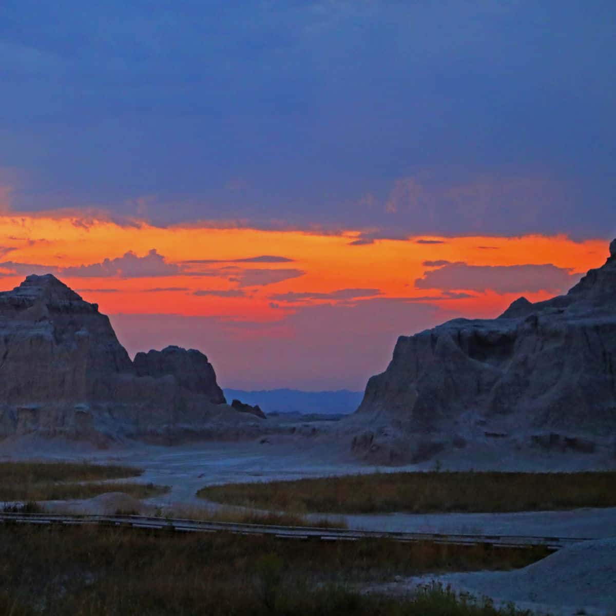 Sunrise at Badlands National Park 