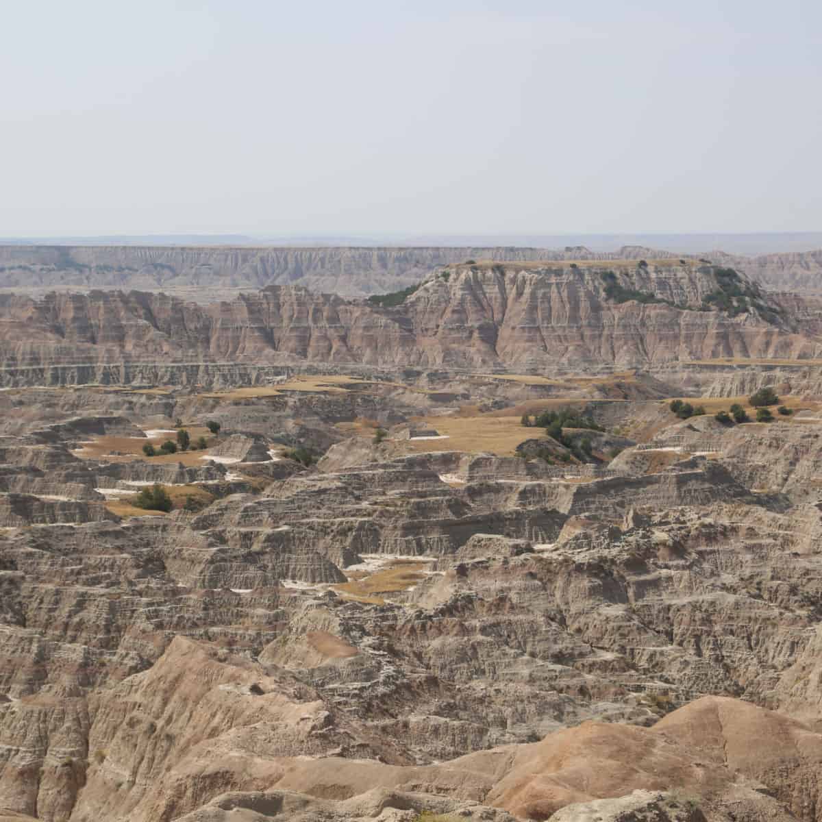 Hay Butte Overlook Badlands National Park