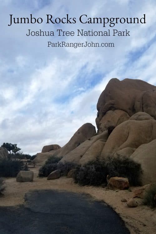 Jumbo Rocks Campground Joshua Tree National Park Park Ranger John