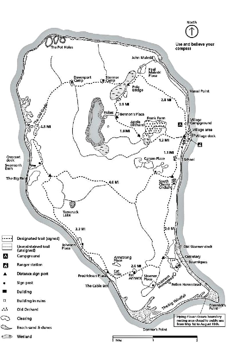 North Manitou Island Sleeping Bear Dunes National Lakeshore