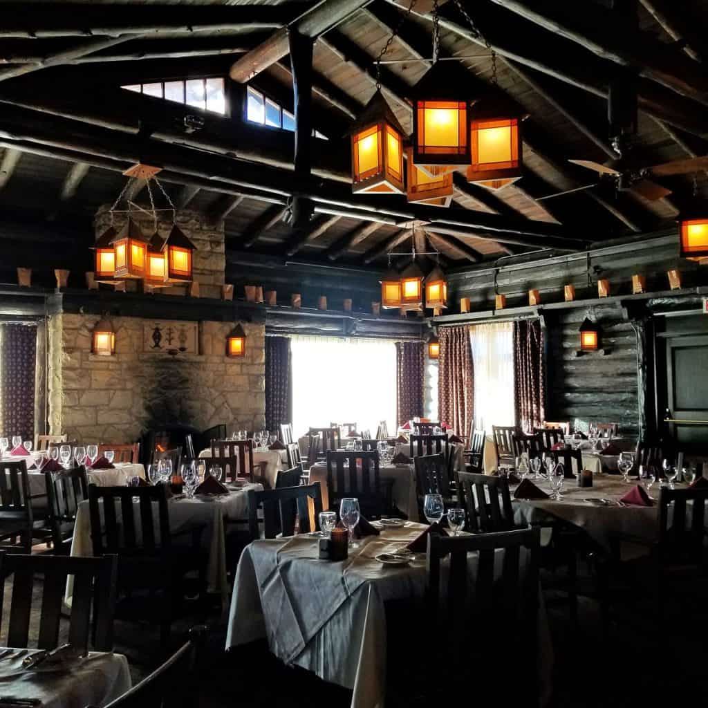 The El Tovar Dining Room at Grand Canyon National Park