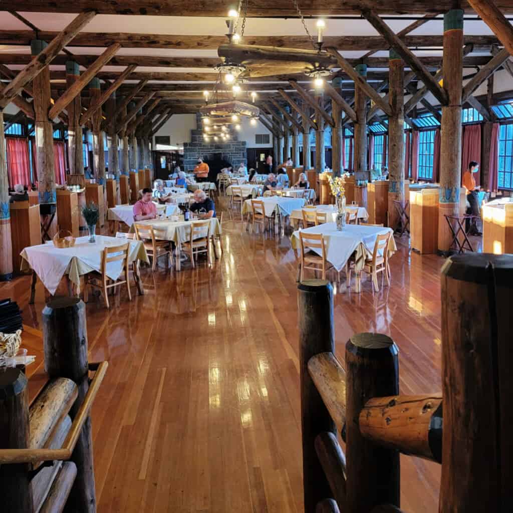 Dining Room at Paradise Inn