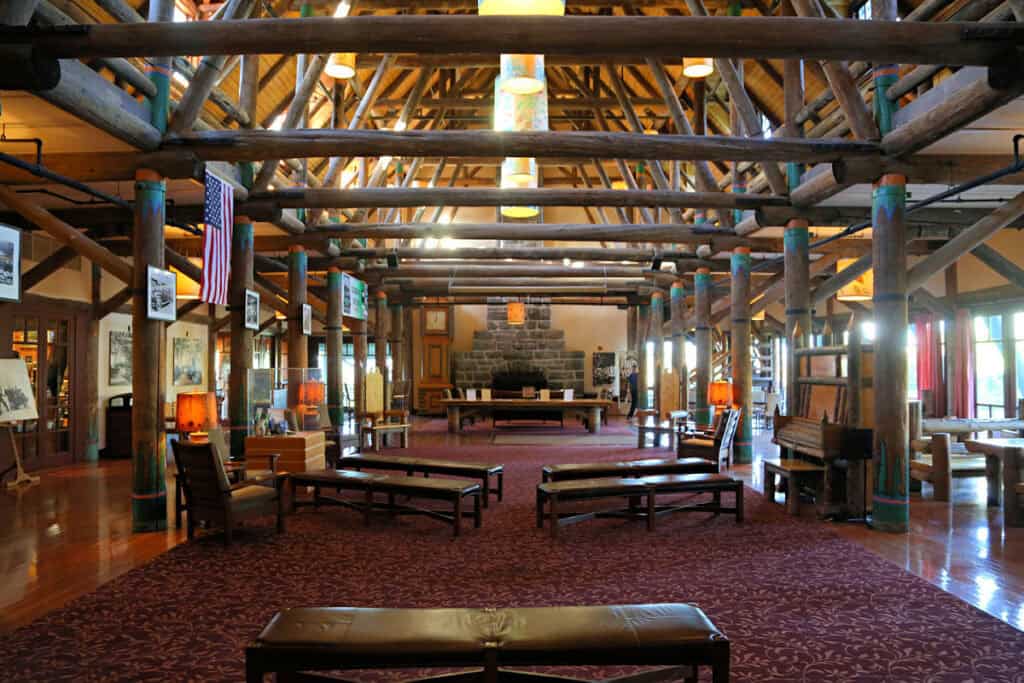 Lobby of the Paradise Inn