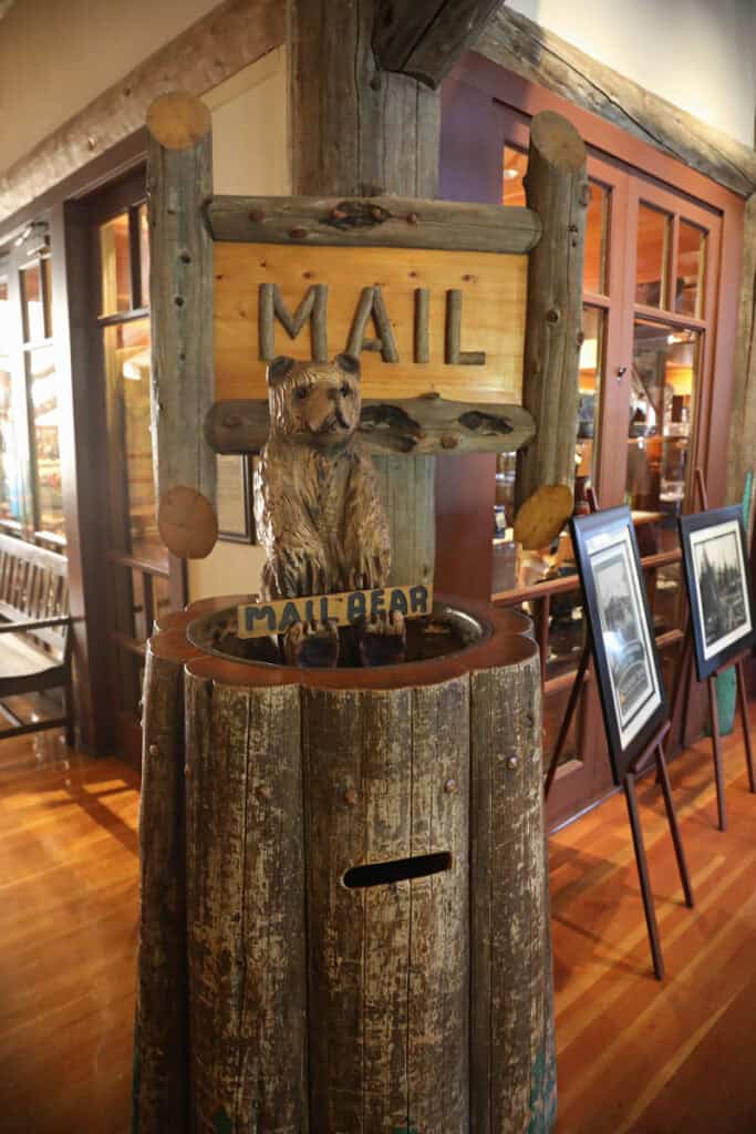 Mail Drop Off at Paradise Inn