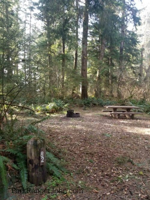 Mora Campground Olympic National Park Park Ranger John