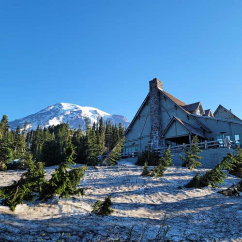 Paradise Inn, Mount Rainier National Park in Washington