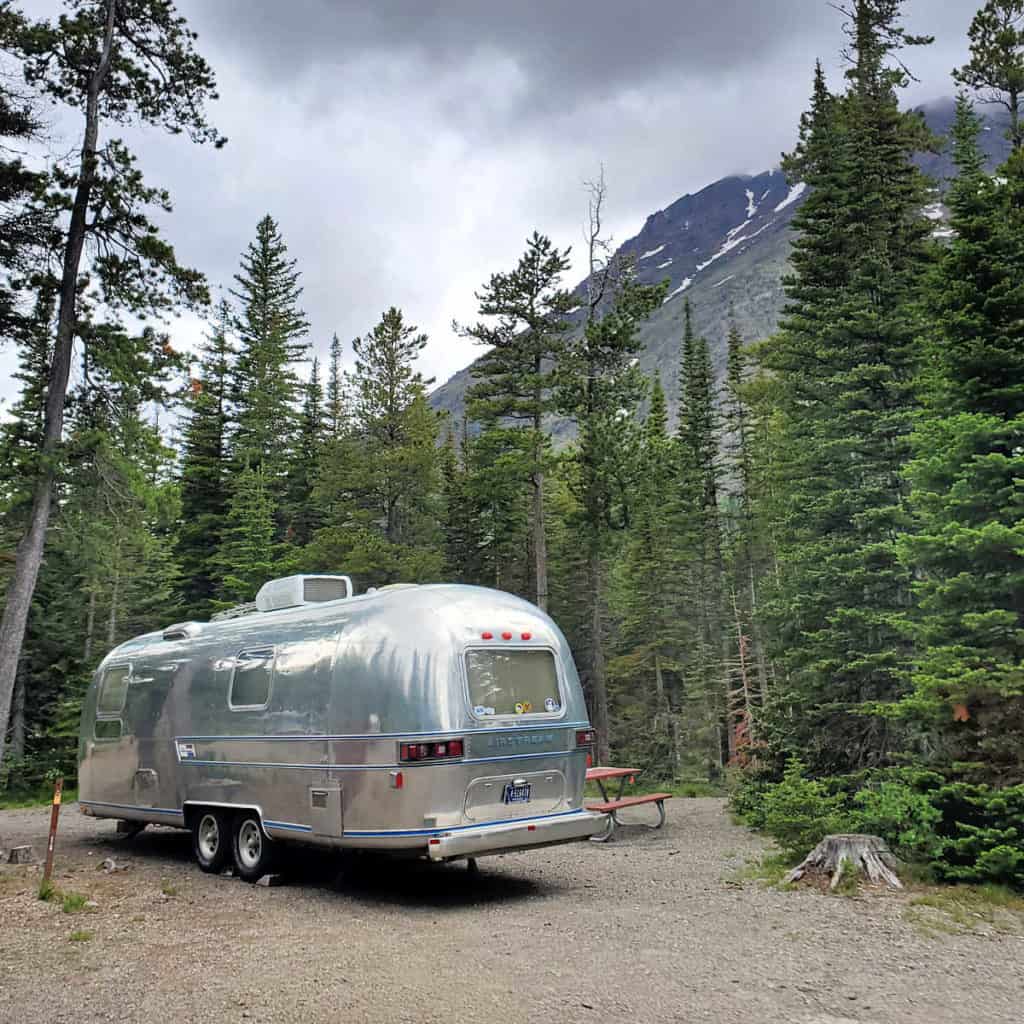 Campsite 14 Two Medicine Campground Glacier National Park