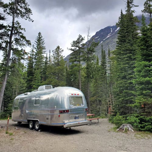 Campsite 14 Two Medicine Campground Glacier National Park
