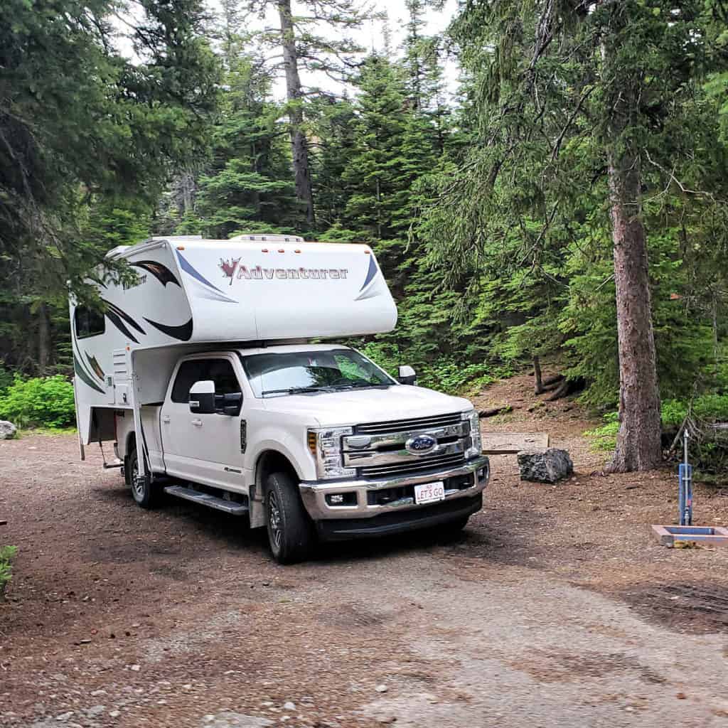 Campsite 45 Two Medicine Campground Glacier National Park