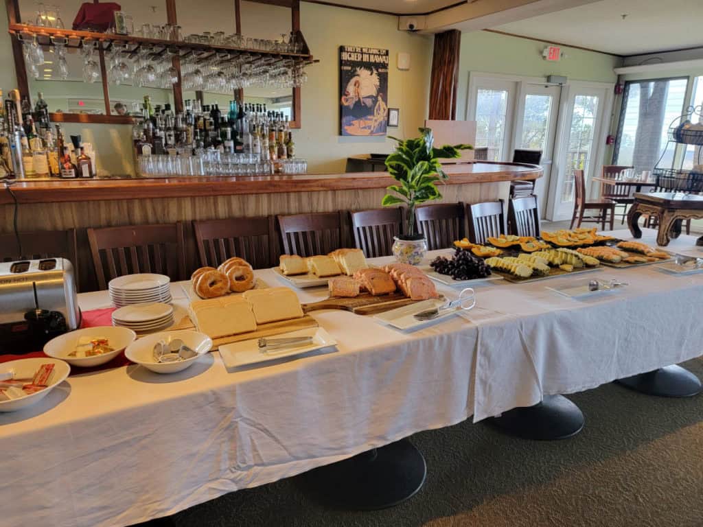 Delicious Breakfast Buffet at Volcano House at Hawaii Volcano National Park