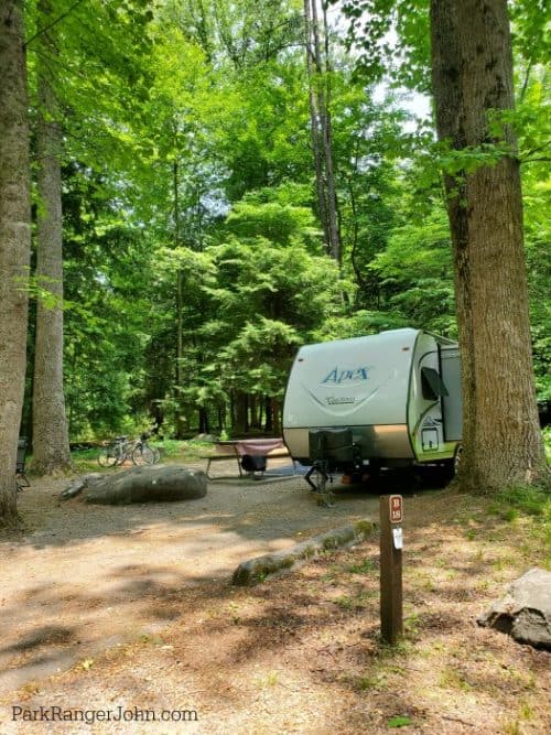 Cades Cove Campground Great Smoky Mountains Park Ranger John