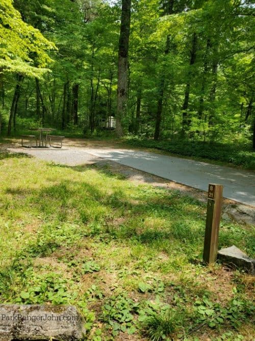 Cades Cove Campground Great Smoky Mountains Park Ranger John