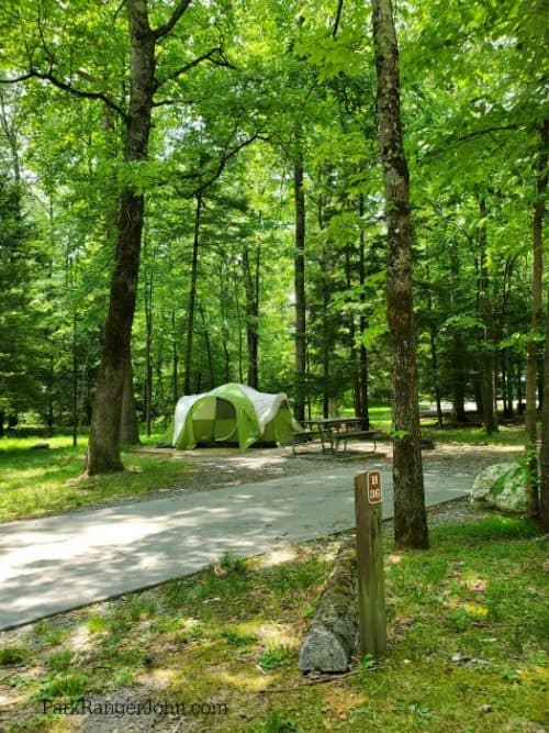 Cades Cove Campground Great Smoky Mountains Park Ranger John